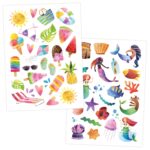 Metallic Tattoos - Beach Vibes