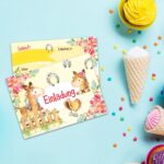 12 Einladungskarten zum Geburtstag – Pferde