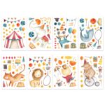 Wandtattoos - Zirkus - Set 3