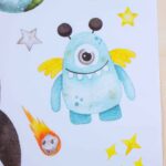 Wandtattoos - Astronauten - Set 4