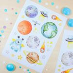 Wandtattoos - Astronauten - Set 4