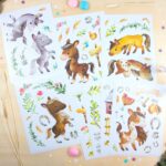 Wandtattoos - Pferde - Set 8
