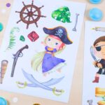 Wandtattoos - Piraten - Set 9