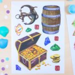 Wandtattoos - Piraten - Set 9