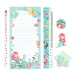 6-teiliges Schreibset - Meerjungfrau