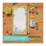 6-teiliges Schreibset - Dino – Bild 2