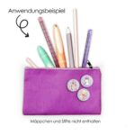 8 mini Buttons - Einhorn – Bild 3