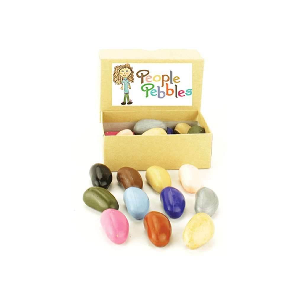 Crayon Rocks in Box 12 Farben (zum Malen von Menschen)