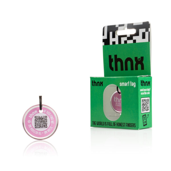 thnx tag S pink