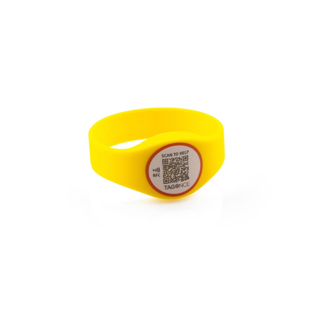 Yellow20thnx20SOS20bracelet20v1.jpg thnx SOS Armband gelb – Bild 1