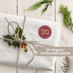 Adventskalender Zahlenaufkleber 46 – Bild 3