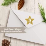 Adventskalender Zahlenaufkleber 53 – Bild 2