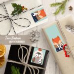 24 Adventskalender Zahlenaufkleber – Waldtiere Nr61 – Bild 4