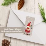 24 Adventskalender Zahlenaufkleber – Nikoläuse Nr62 – Bild 7