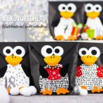 24 Adventskalender Zahlenaufkleber – silber Nr69 – Bild 2