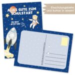 Postkarte + einzelner Button - Set 2 – Bild 2