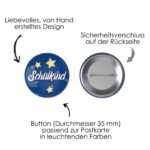 Postkarte + einzelner Button - Set 2 – Bild 3