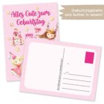 Postkarte + einzelner Button - Set 9 – Bild 2