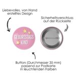 Postkarte + einzelner Button - Set 9 – Bild 3