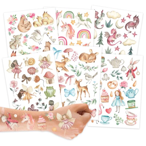 Kindertattoos – Fabelwesen und Märchen