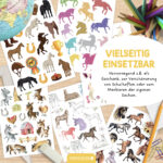 Stickerblock Pferde und Einhörner – Bild 4