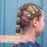 120 Kinderspängchen +  Haargummis groß Box – Bild 6