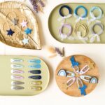 48 Haarspangen & Haargummies – Einhorn – Bild 3