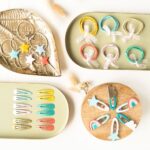 48 Haarspangen & Haargummies – Regenbogen pink – Bild 5