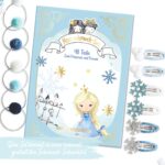 48 Haarspangen & Haargummies – Schneeprinzessin – Bild 2