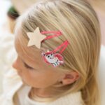 Haarschmuck Set – Haarreif mit Patches – Prinzessin – Bild 2