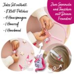 Haarschmuck Set – Haarreif mit Patches – Prinzessin – Bild 5