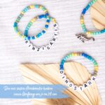 4 Perlenarmbänder – DINOSTARK und EINZIGARTIG – Bild 3