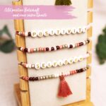 4 Perlenarmbänder – POSITIVITY und SELFLOVE – Bild 5