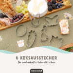 6 Keks-Ausstecher Ostern Set 3 – Bild 2