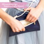 Kinderhandtasche – Regenbogen blau – Bild 4