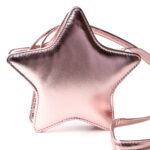 Kinderhandtasche – Stern Roségold