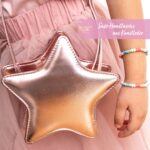 Kinderhandtasche – Stern Roségold – Bild 2