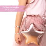 Kinderhandtasche – Stern Roségold – Bild 3