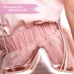 Kinderhandtasche – Stern Roségold – Bild 5