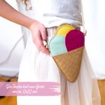 Kinderhandtasche – Eistüte – Bild 3