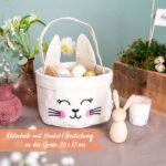 Osterkorb Hase Canvas Rosa Set 01 – Bild 2