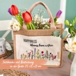 Jutetasche Frühlingswiese Set 01 – Bild 2