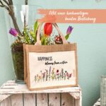 Jutetasche Frühlingswiese Set 01 – Bild 3