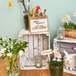 Jutetasche Frühlingswiese Set 01 – Bild 5