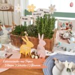 Ostereiersuche Papier Pastell – Bild 2