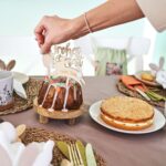 Kuchenstecker aus Holz mit Pompons Set 01 – Bild 5