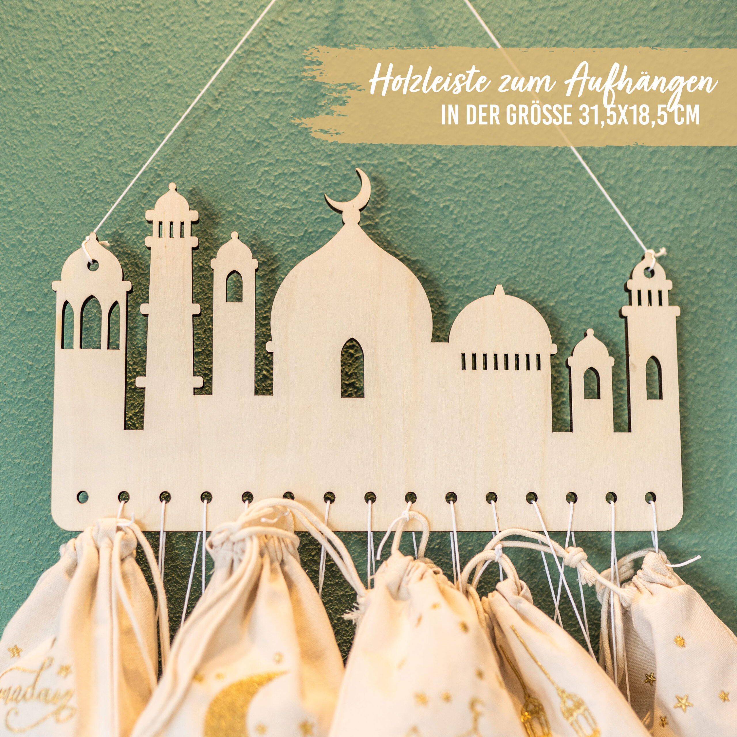 Ramadankalender-Aufhängung für Säckchen