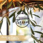 12 Ramadan Holzanhänger schwarz – Bild 3