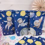 12 Geschenktüten zum Geburtstag – Weltall – Bild 3