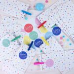 Geburtstagstüten Konfetti mit bunten Klammern – Bild 3